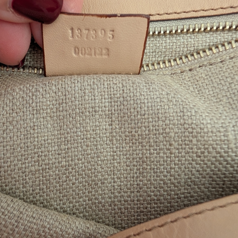 Gucci Floral Canvas Shoulder Bag with Bamboo Handles - Picture 6 of 12